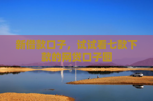 新借款口子，试试看七款下款的网贷口子图