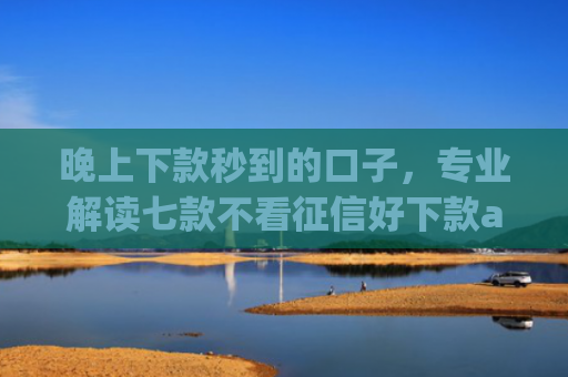 晚上下款秒到的口子，专业解读七款不看征信好下款app