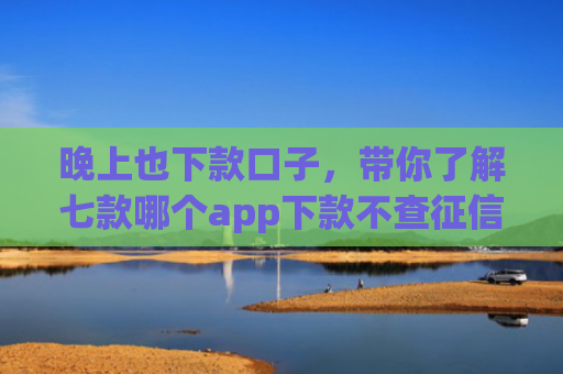 晚上也下款口子，带你了解七款哪个app下款不查征信