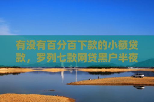 有没有百分百下款的小额贷款，罗列七款网贷黑户半夜下款口子