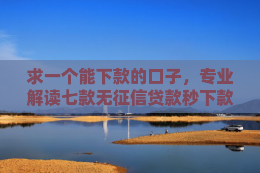 求一个能下款的口子，专业解读七款无征信贷款秒下款平台