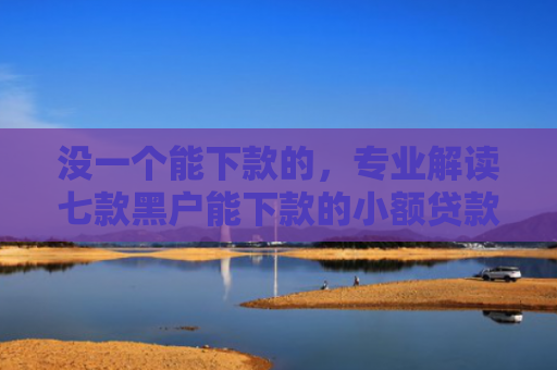 没一个能下款的，专业解读七款黑户能下款的小额贷款吗