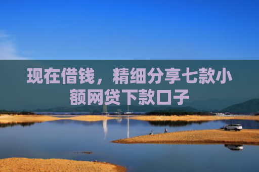 现在借钱，精细分享七款小额网贷下款口子