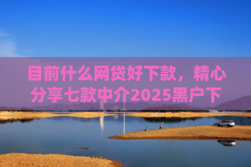 目前什么网贷好下款，精心分享七款中介2025黑户下款app