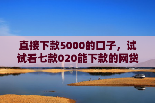 直接下款5000的口子，试试看七款020能下款的网贷口子