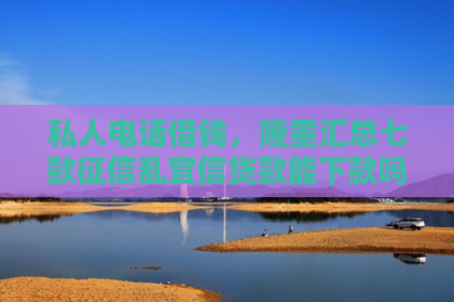 私人电话借钱，隆重汇总七款征信乱宜信贷款能下款吗