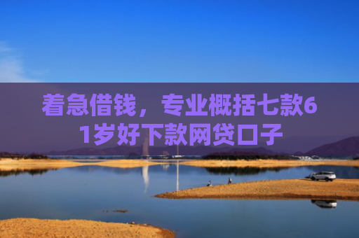 着急借钱，专业概括七款61岁好下款网贷口子