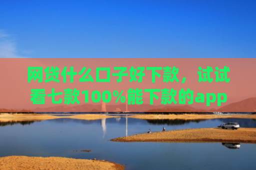 网贷什么口子好下款，试试看七款100%能下款的app不查征信的