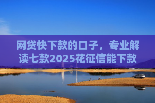 网贷快下款的口子，专业解读七款2025花征信能下款的app