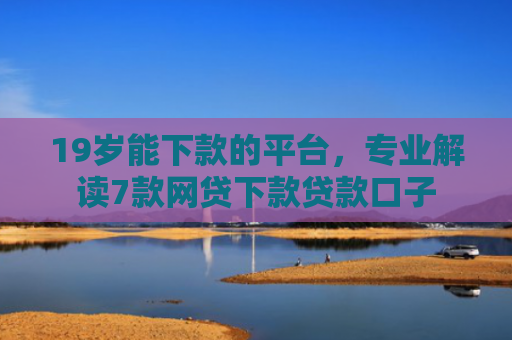 19岁能下款的平台，专业解读7款网贷下款贷款口子