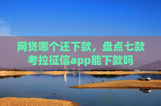 网贷哪个还下款，盘点七款考拉征信app能下款吗
