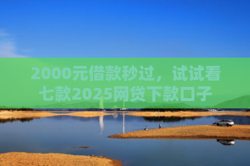 2000元借款秒过，试试看七款2025网贷下款口子