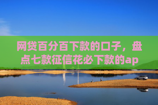 网贷百分百下款的口子，盘点七款征信花必下款的app