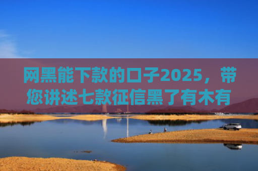 网黑能下款的口子2025，带您讲述七款征信黑了有木有能下款的app