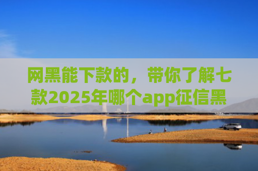 网黑能下款的，带你了解七款2025年哪个app征信黑户能下款