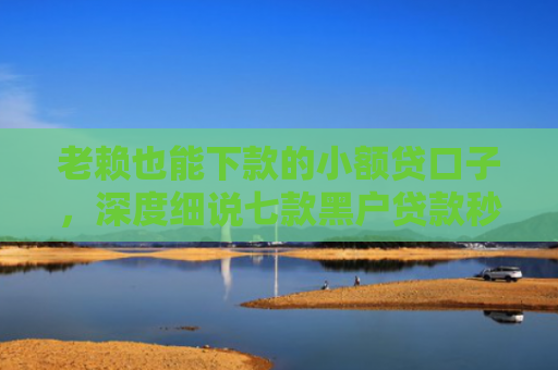 老赖也能下款的小额贷口子，深度细说七款黑户贷款秒审当场下款