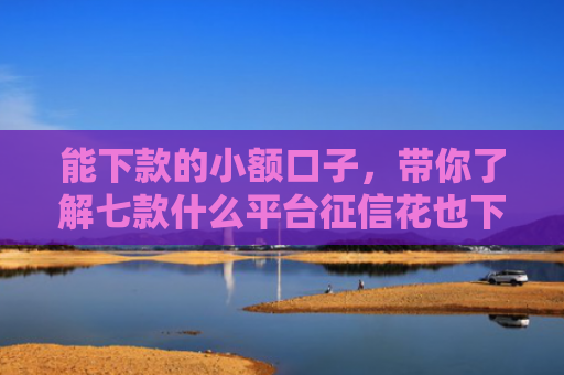 能下款的小额口子，带你了解七款什么平台征信花也下款