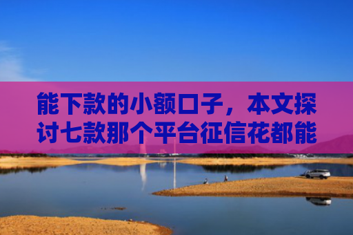 能下款的小额口子，本文探讨七款那个平台征信花都能下款