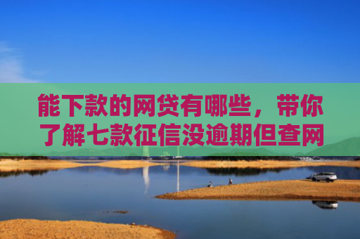 能下款的网贷有哪些，带你了解七款征信没逾期但查网贷多久能下款