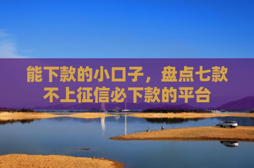 能下款的小口子，盘点七款不上征信必下款的平台