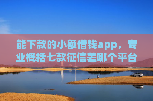 能下款的小额借钱app，专业概括七款征信差哪个平台可以下款