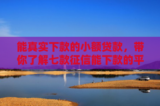 能真实下款的小额贷款，带你了解七款征信能下款的平台