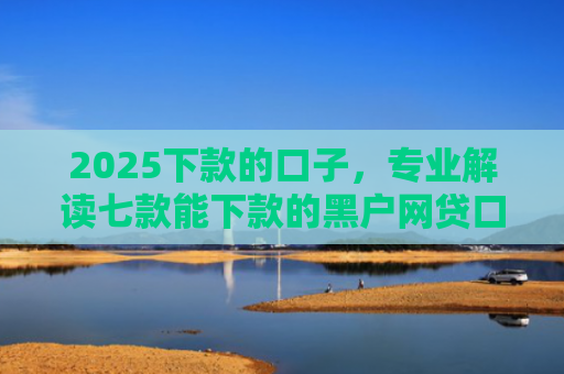 2025下款的口子，专业解读七款能下款的黑户网贷口子
