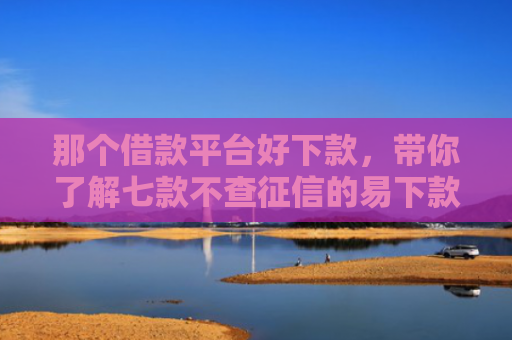 那个借款平台好下款，带你了解七款不查征信的易下款网贷