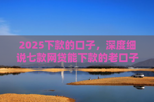 2025下款的口子，深度细说七款网贷能下款的老口子