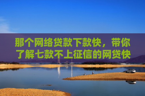 那个网络贷款下款快，带你了解七款不上征信的网贷快速下款