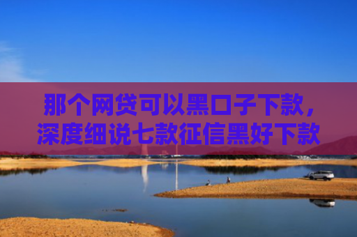 那个网贷可以黑口子下款，深度细说七款征信黑好下款的网贷平台