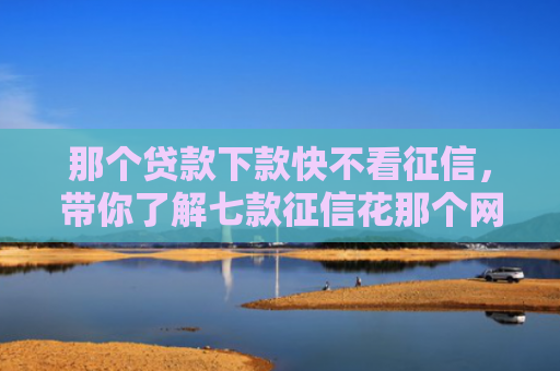 那个贷款下款快不看征信，带你了解七款征信花那个网贷能下款