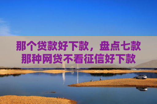 那个贷款好下款，盘点七款那种网贷不看征信好下款