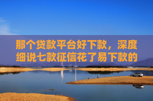 那个贷款平台好下款，深度细说七款征信花了易下款的网贷