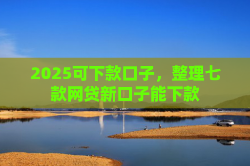 2025可下款口子，整理七款网贷新口子能下款