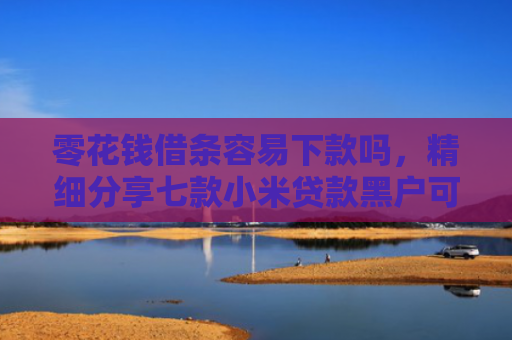 零花钱借条容易下款吗，精细分享七款小米贷款黑户可以下款吗